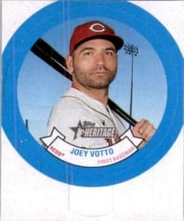 2022 Topps Heritage 1973 Candy Lids Joey Votto #5 card