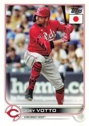2022 Topps Japan Edition Base Set Joey Votto #145 card