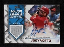 2022 Topps Major League Material Autographs Joey Votto #MLMA-JV card