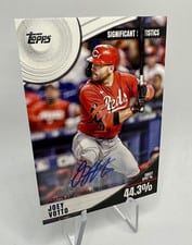 2022 Topps Significant Statistics Autographs Joey Votto #SS-14 card