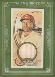 2023 Topps Allen & Ginter Framed Mini Relics Joey Votto #MFR-JV card