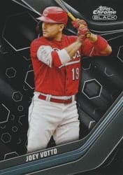 2023 Topps Chrome Black Base Set Joey Votto #5 card