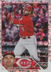 2023 Topps Chrome Logofractor Edition Base Set Joey Votto #190 card