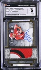 2023 Topps Diamond Icons Autographed Jumbo Patches Joey Votto #AJP-JV card