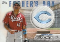 2023 Topps Father's Day Commemorative Team Patches Joey Votto #FD-JV card