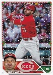 2023 Topps Holiday Base Set Joey Votto #H14 card