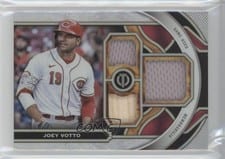 2023 Topps Tribute Triple Relics Joey Votto #TR-JV card