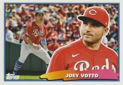 2023 Topps Update Oversized Topps Big Baseball Joey Votto #BIG-7 card