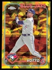 2024 Topps Chrome Update Sapphire Edition Base Set Joey Votto #USCS16 card