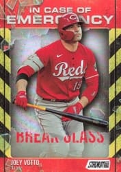 2025 Stadium Club In Case of Emergency Joey Votto #ICE-15 card