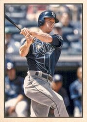 2019 Bowman Heritage Base Set Joey Wendle #53VR-16 card