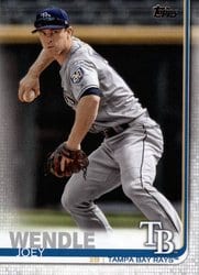 2019 Topps Base Set Joey Wendle #121 card