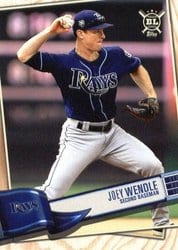 2019 Topps Big League Base Set Joey Wendle #309 card