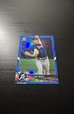 2018 Bowman Draft Joey Wentz #BDC-62 card