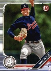 2019 Bowman Prospects Joey Wentz #BP-57 card