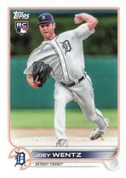 2022 Topps Mini Base Set Joey Wentz #US295 card