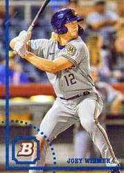 2022 Bowman Heritage Prospects Joey Wiemer #BHP-94 card