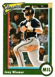 2023 Panini Chronicles Classics Joey Wiemer #22 card