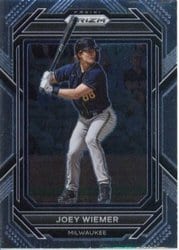 2023 Panini Prizm Base Set Joey Wiemer #107 card