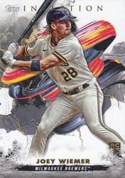 2023 Topps Inception Base Set Joey Wiemer #112 card
