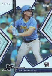 2023 Topps Xpectations Base Set Joey Wiemer #7 card