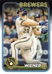 2024 Topps Base Set Joey Wiemer #9 card