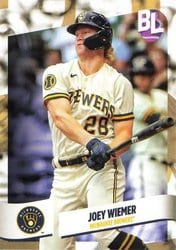 2024 Topps Big League Base Set Joey Wiemer #192 card