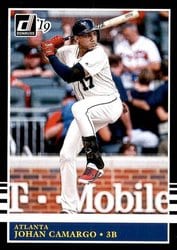 2019 Donruss Base Set Johan Camargo #206 card