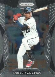 2019 Panini Prizm Base Set Johan Camargo #273 card