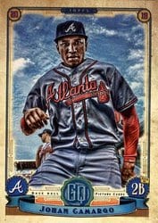 2019 Topps Gypsy Queen Base Set Johan Camargo #38 card
