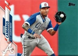 2020 Topps Base Set Johan Camargo #443 card