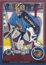 2008-09 O-Pee-Chee Base Set Johan Hedberg #706 card