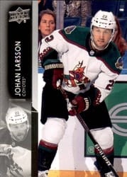 2021-22 Upper Deck Base Set Johan Larsson #261 card