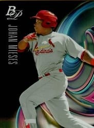 2018 Bowman Platinum Top Prospects Johan Mieses #TOP-54 card