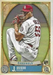 2021 Topps Gypsy Queen Base Set Johan Oviedo #279 card