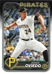 2024 Topps Base Set Johan Oviedo #65 card
