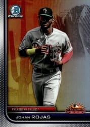 2023 Bowman Chrome 2022 AFL Fall Stars Johan Rojas #AFLS-15 card