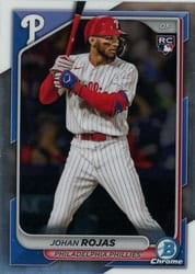 2024 Bowman Chrome Base Set Johan Rojas #50 card