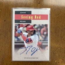 2024 Topps Archives 1958 Topps TV Westerns Autographs Johan Rojas #58WA-JR