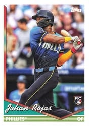 2024 Topps Archives Base Set Johan Rojas #249 card