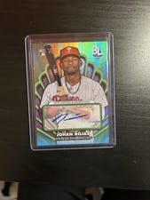 2024 Topps Big League Opening Act Autographs Johan Rojas #OAA-JR card