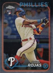 2024 Topps Chrome Base Set Johan Rojas #273 card