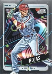 2024 Topps Cosmic Chrome Base Set Johan Rojas #18 card
