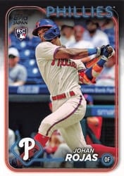 2024 Topps Japan Edition Base Set Johan Rojas #79 card