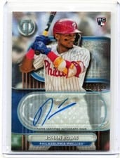 2024 Topps Tribute Autographs Johan Rojas #TA-ROJ card