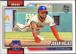 2026 Topps Base Set Johan Rojas #637 card