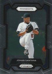 2024 Panini Prizm Base Set Johan Santana #34 card