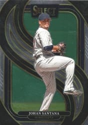2025 Panini Select Base Set Johan Santana #129 card