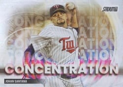 2025 Stadium Club Concentration Johan Santana #C-21 card