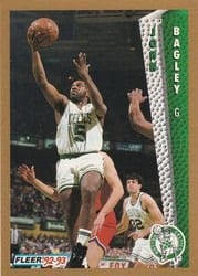1992-93 Fleer Base Set John Bagley #10 card